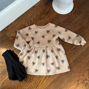 Rylee and Cru Heart Dress and Tights